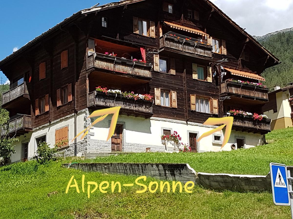 Appartement Alpen-Sonne à Saint-Nicolas Extérieur photo